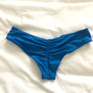 VS ruched cheeky bikini bottoms